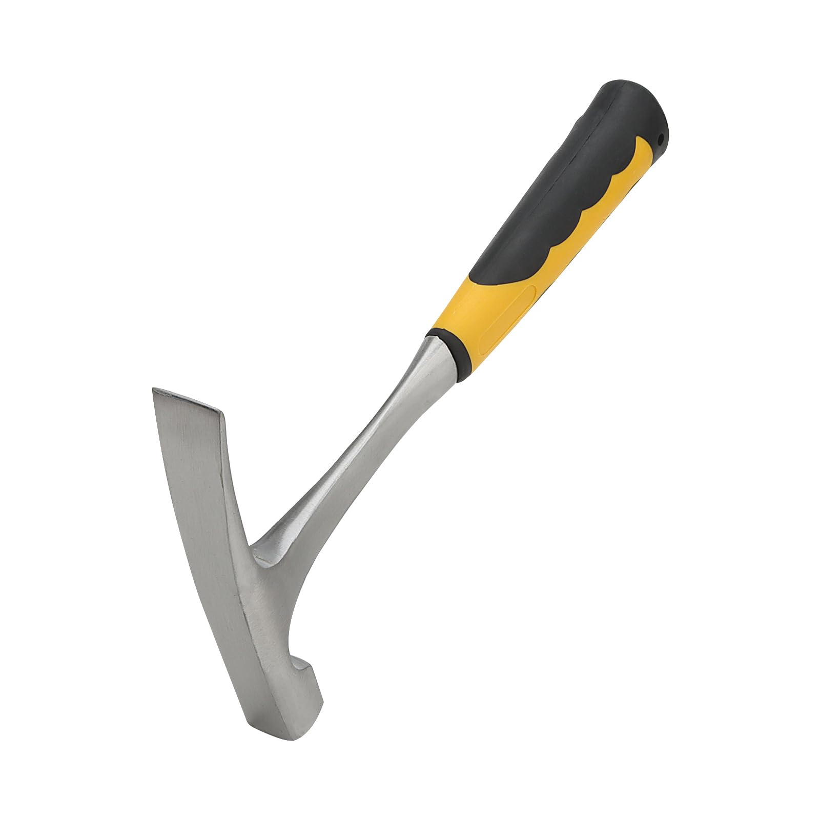 Joikit Yellow, Black 29Oz Brick Hammer, Flat Head Rock Pick Hammer, Double Head Geological Hammer For Mining