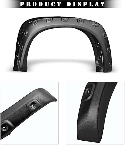 Miniatura 4 de Guardabarros para Ram1500 2500 3500 estilo de remache de bolsillo, fabricado con artesanía fina