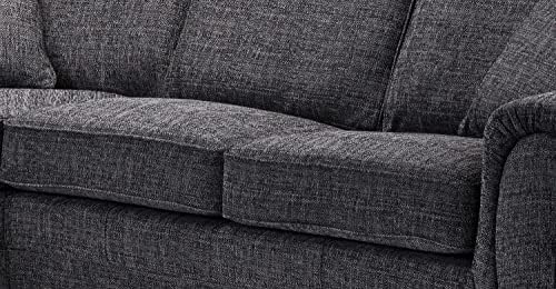 Honeypot - Sofa - Wilcot - Corner Sofa - 3 Seater - 2 Seater - Grey Fabric (Armchair)