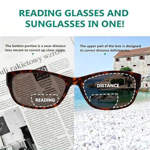 Image of Eyekepper Bi-Focal Sunshine Readers Fashion Bifocal Sunglasses