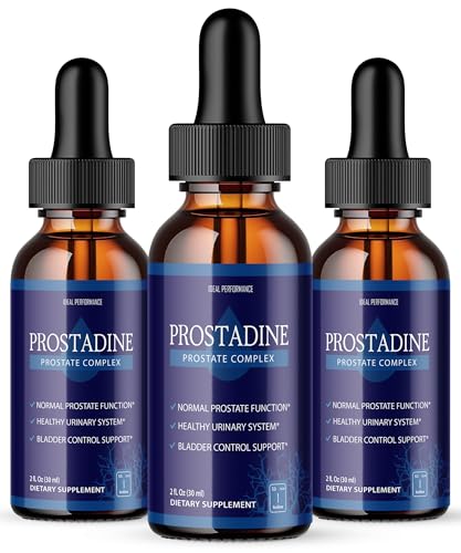 IDEAL PERFORMANCE Prostadine Package of 3 Official Drop Formula Prostadine Official Prostadine Drops for Prostate Health Bladder Urinating Issues