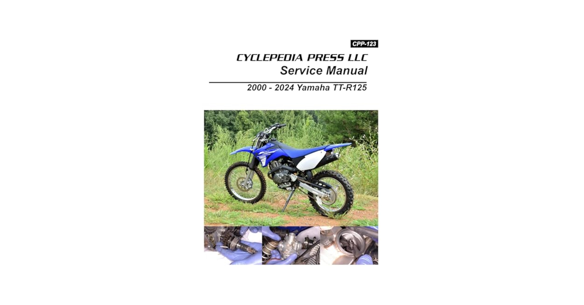 Yamaha TT-R125/E/LE Cyclepedia Printed Motorcycle Service