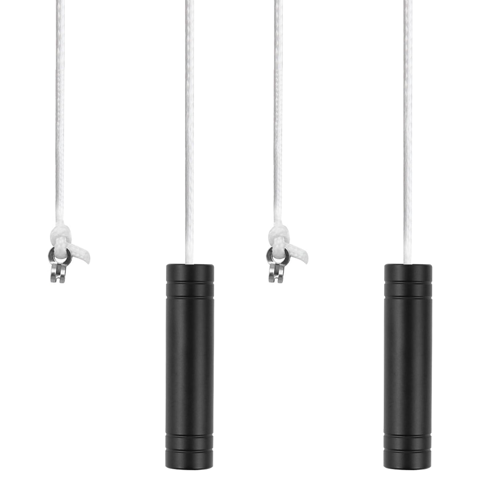 Makoto Nobu Black 2Pcs Bathroom Light Pull Cord, Light Pull Handle With 150Cm Nylon Cord Extension Replacement String Switch For Bathroom Toilet Lights Ceiling Lights Fan Switch