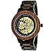 Produktbild Holzwerk Germany Handgefertigte Automatik Herren-Uhr Öko Natur Holz-Uhr Holz Armband-Uhr Braun Schwarz Gold Analog (Braun.)