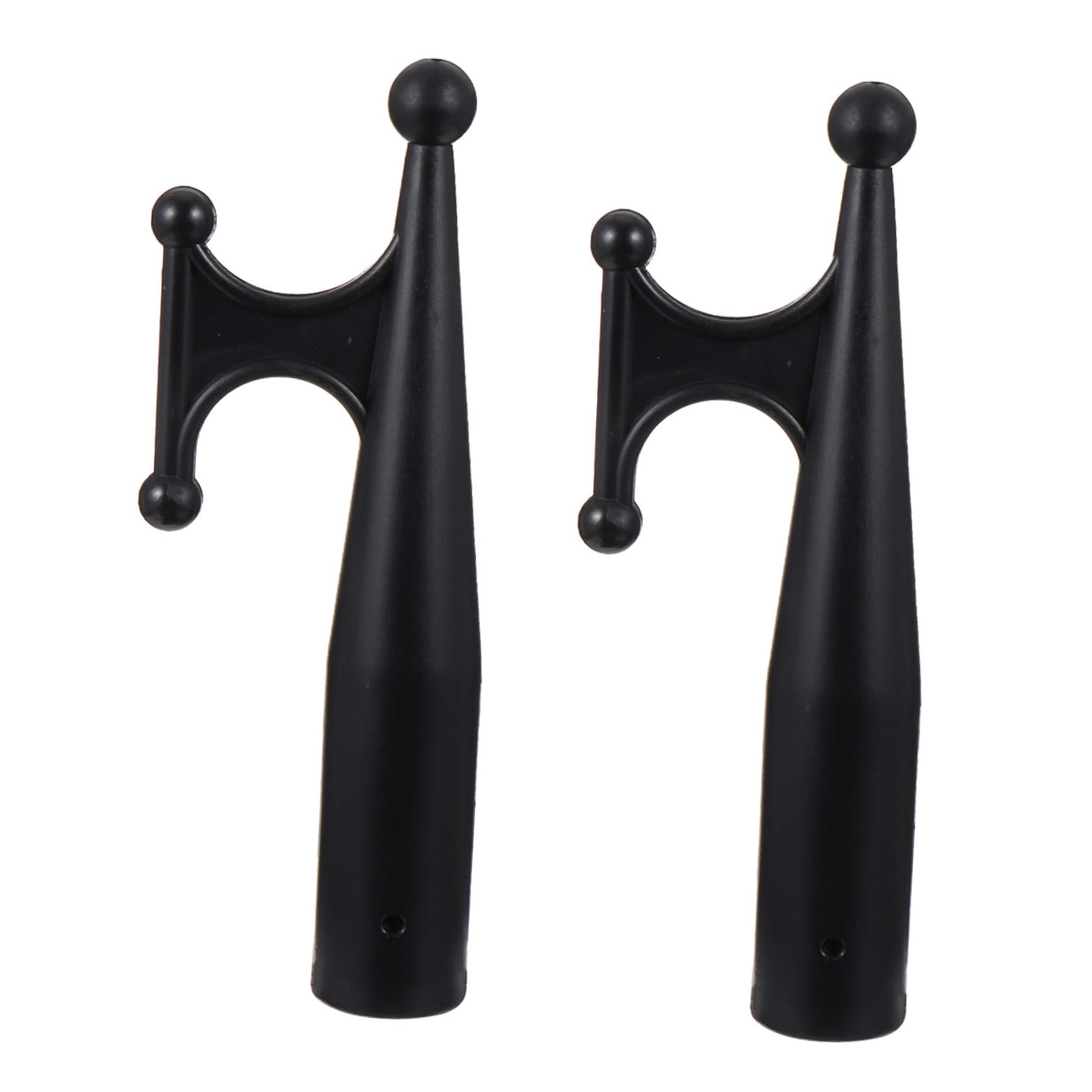 SUPVOX Mezzo Marinaio in Plastica Kayak Corde Elastiche con Ganci Cinghie Elastiche Barca Piscina Elastico Corda Rimorchio Gancio Punta del Mezzo Marinaio Barche Black