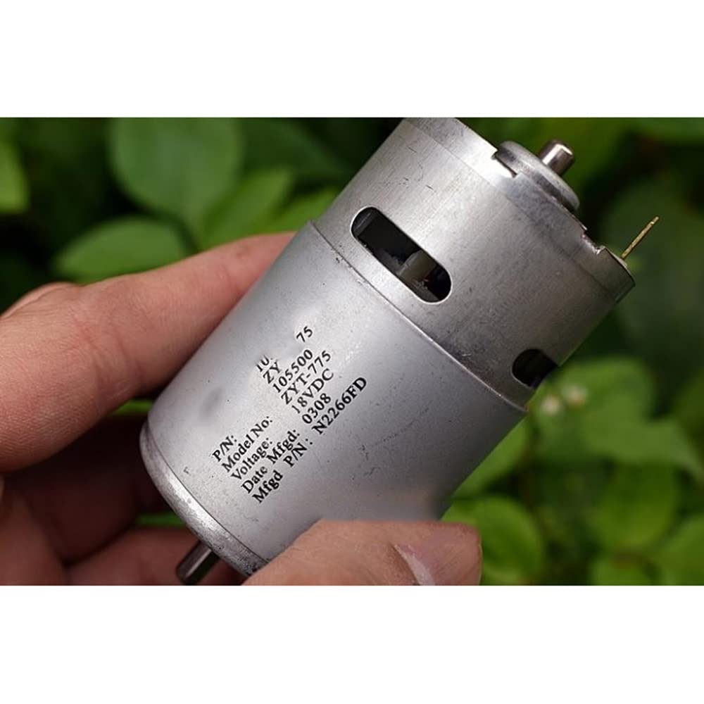 Accessoires de bricolage Moteur de machine à jus de puissance de couple secouant le moteur de voiture moteur de scie à ruban moteur de tour de précision moteur de tour de précision couple élevé 18 V d