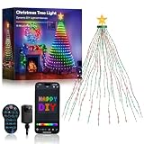 Super RGB 7Ft Ring Tree Lights