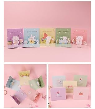 Amazon.co.jp: NOBONU メッセージ カード 飛び出す ハッピー