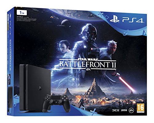 Sony CEE Consoles (New Gen) PlayStation 4 (PS4) - Consola 1 TB + Star Wars Battlefront