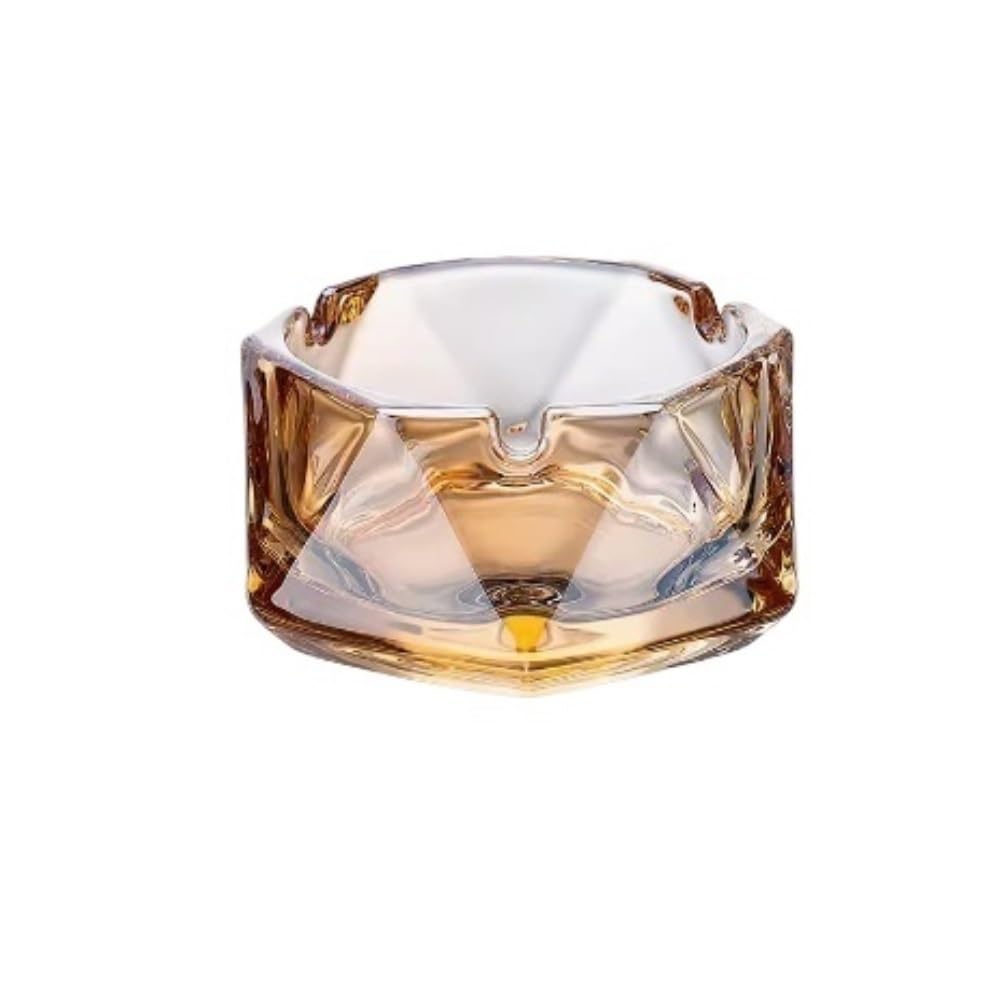 Cendrier en verre robuste anti-odeur pour salon propre