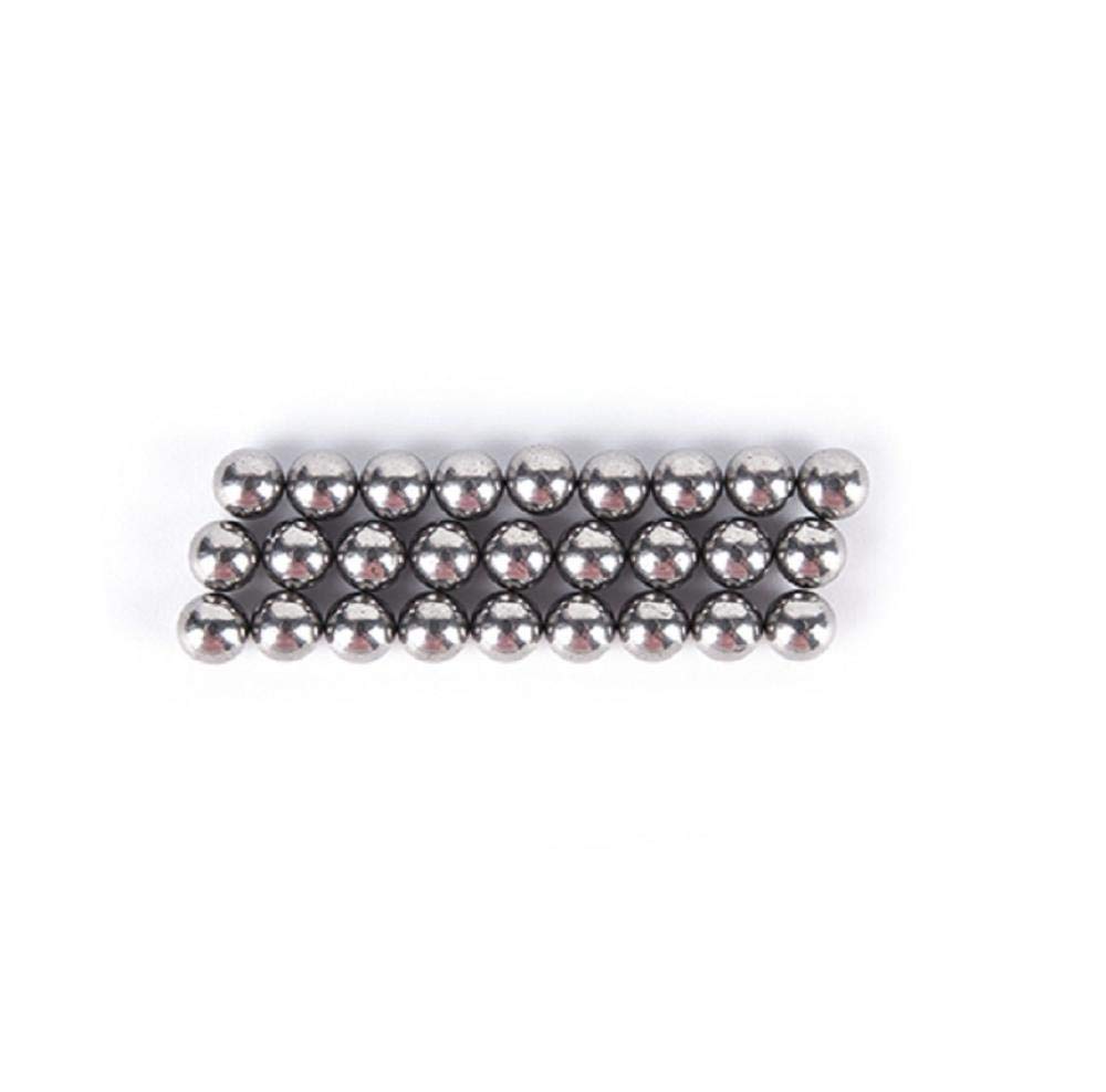 Bolas de rodamiento, Rodamientos de Bolas de Acero Inoxidable 304 de precisión, 0,1 mm, Varios tamaños, 5 Unidades(12.6mm)