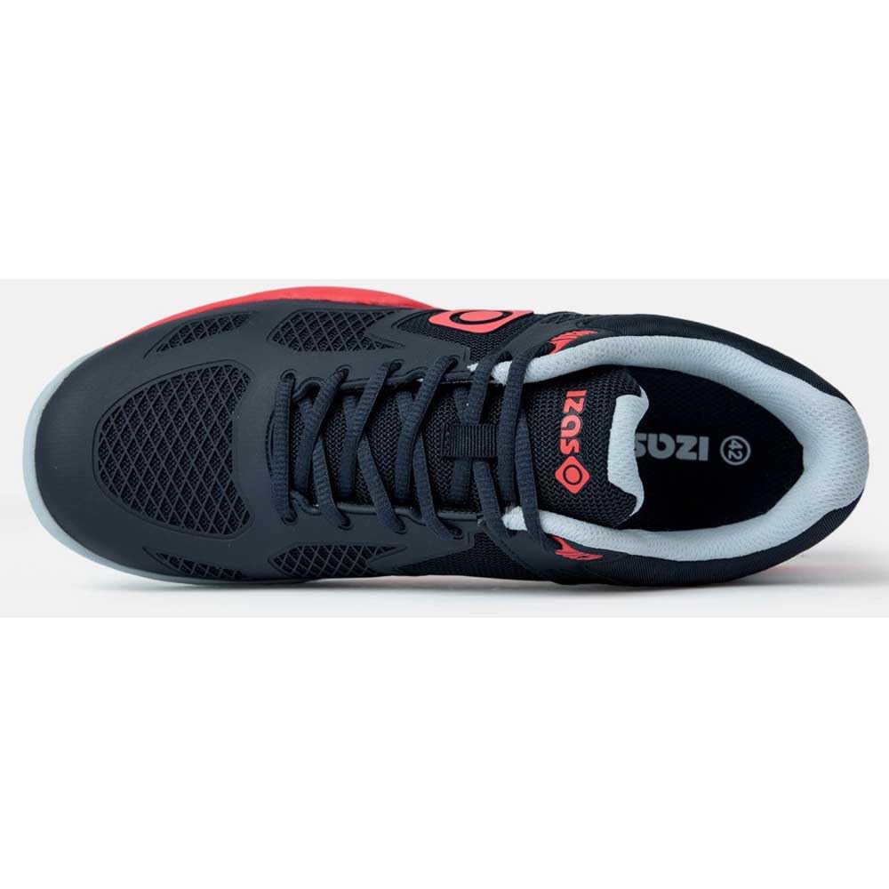 Izas Rockford Zapatillas de Padel para Hombre y Mujer con Cordones y Suela Antideslizante. Deportivas Acolchadas, Ligeras y Transpirables de Alto Rendimiento. Zapatos Unisex para Pádel