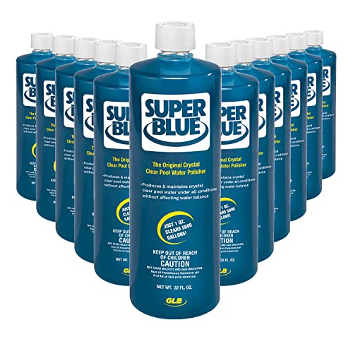 Robarb 20154A-12 Super Blue Swimming Pool Clarifier, 1-Quart, 12-Pack