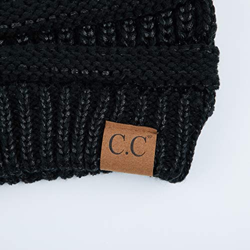 Image of C.C Exclusives Cable Knit Beanie - Thick, Soft & Warm Chunky Beanie Hats (HAT-20A)(HAT-30)(HAT-730) (YJ-816) (HAT-80)