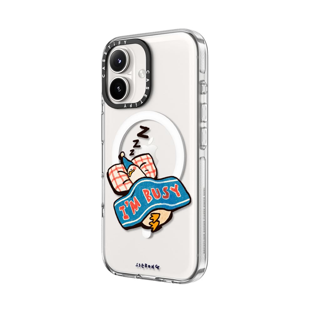 Amazon.co.jp: CASETiFY クリア MagSafe ケース iPhone 16 [黄変なし