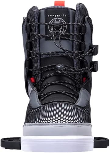 Miniatura 2 de Hyperlite Capitol - Fijaciones Wakeboard para hombre, color negrogris, 11