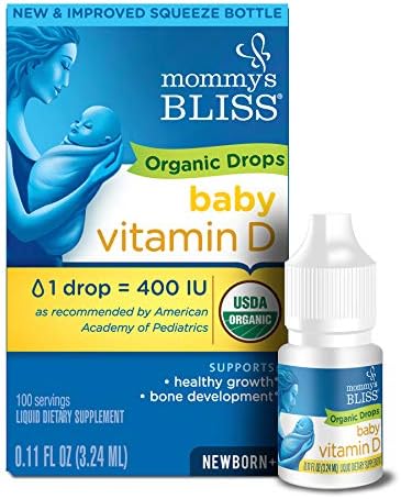 Mommy's Bliss Organic Baby Vitamin D Drops 100 Servings (Pack of 1) with Baby Probiotic Drops Everyday 30 Servings (Pack of 1) image 5