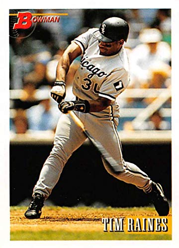1993 Bowman #499 Tim Raines Chicago White Sox MLB Baseball Card NM-MT