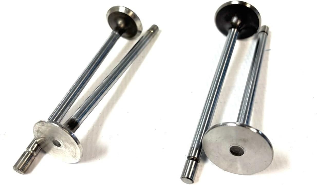 Intake & Exhaust Valve Kit with Seals for Ford 6.4L Power Stroke, 32-Valve, 2008-2010, 16 Intake, 16 Exhaust Valves, 32 Seals