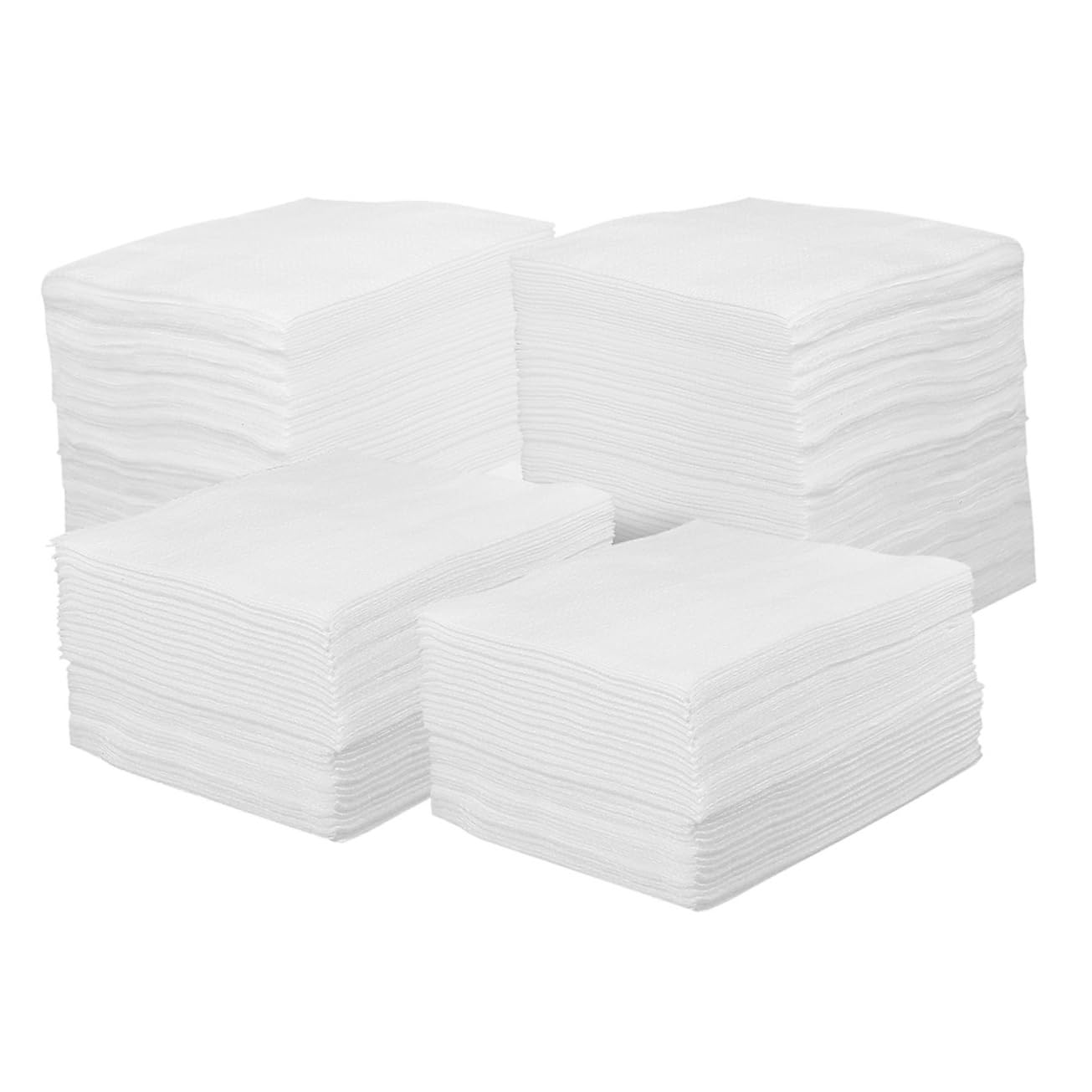 MUCKLILY 400pcs Make up Removal Pads Facial Towels Gauze Pad Makeup Gentle and Face