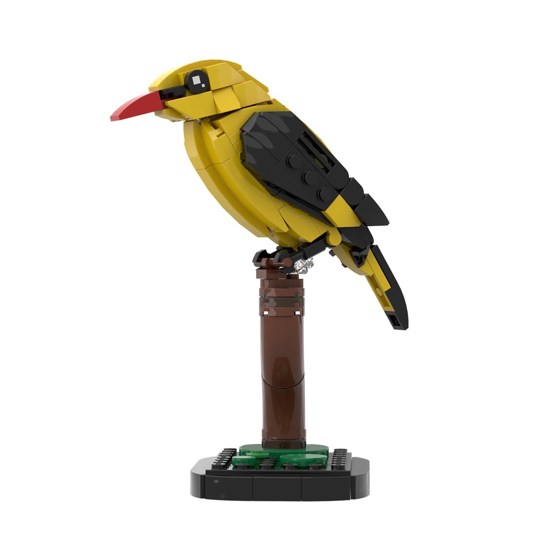 Lunaro Golden Oriole Building Blocks Set (189PCS), Designer-Authorized Bright Songbird Model Kit, Romantic Valentine's Present for Gamer Boyfriend & Husband