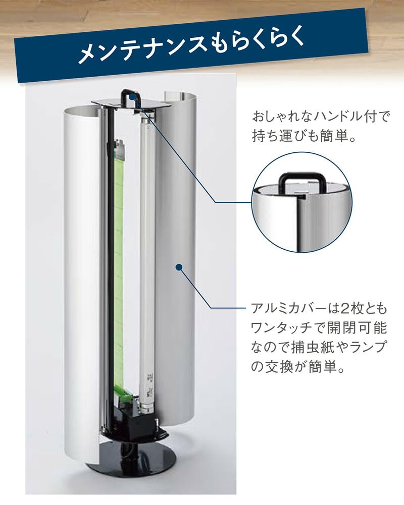 Amazon.co.jp: ベンハー 粘着式捕虫器 Reflex-LED(リフレクス