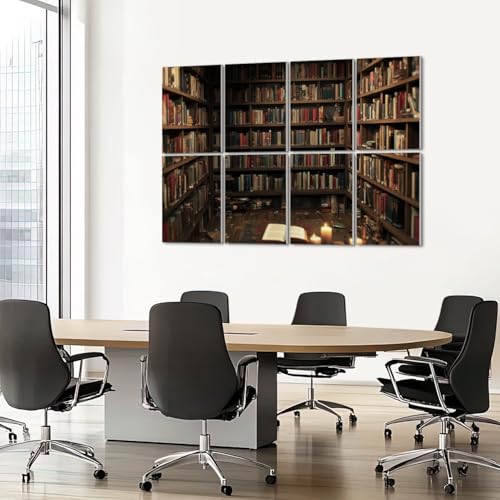 8 Pack de Paneles Acústicos Decorativos para Absorción de Sonido 48"x32" miniatura 7