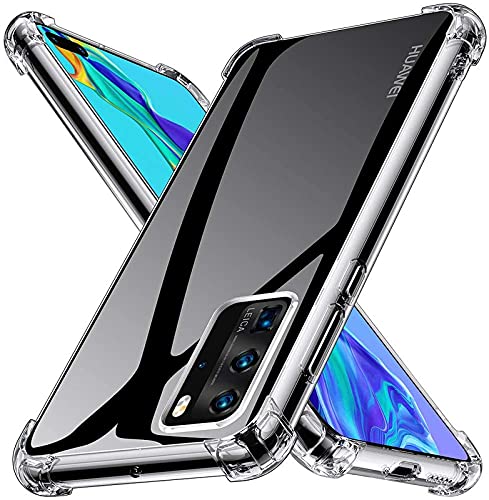 FitSmart Flexible Shockproof Crystal Clear TPU Soft Bumper Back Cover with Cushioned Edges for Huawei P40 Pro/ELS-NX9 / ELS-N04 -Transparent (B09H4WRS5F) Amazon Price History, Amazon Price Tracker