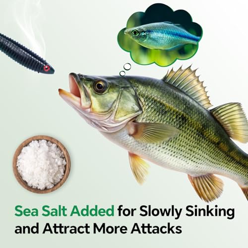 Image of Clearance Bionics-Designed Durable Soft Plastic Fishing Lures Kit with Bonus Accessories, 3 /4 /5 /6 Inch, 9-Type Lifelike Swimbaits in One Gear Set Included Tackle Box for Bass