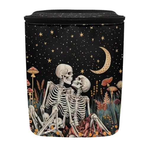 Image of Butterfly Daisy Print Car Trash Can with Lid Cars Trash Bag Bin Hanging Waterproof Garbage Cans Leak Proof Vehicle Trash Can Multipurpose Storage Container for Back Seat
