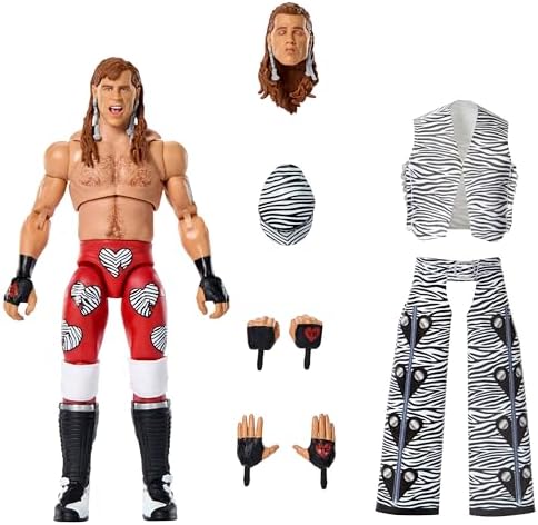Mattel WWE Ultimate Edition Shawn Michaels, Figura de acción y Ac...