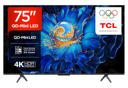 TCL 75C61KS – Smart TV QD‑Mini LED 4K HDR10+ da 75", Google TV