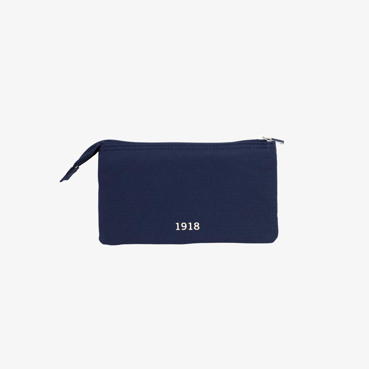 Milan 1918 School Bag Collection 3 Zippers and 5 Compartments Navy Blue 215 x 35 x 125 mm, 21.5 x 12 x 4 cm - Image 4