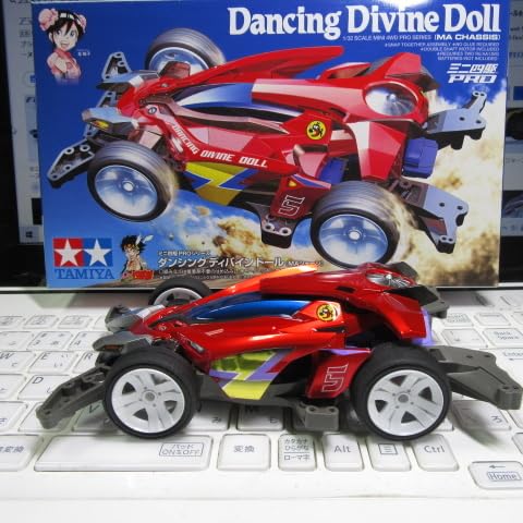 Amazon | ミニ四駆 ダンシングディバインドール 塗装済みボディ 完成品