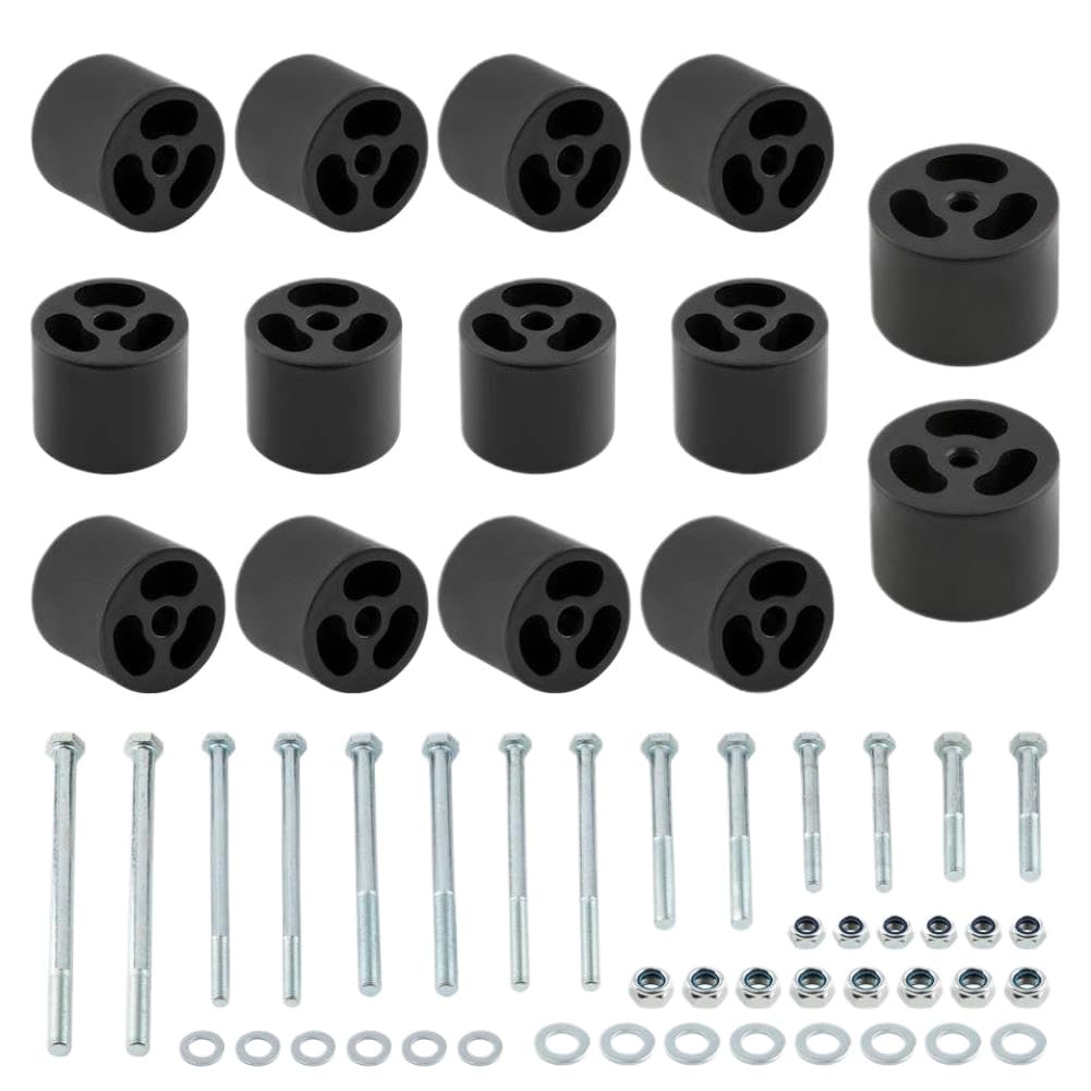 Kit bulloni Blocco Sollevamento carrozzeria da 50 mm e 2 Pollici Compatibile con Navara D22 Dual
