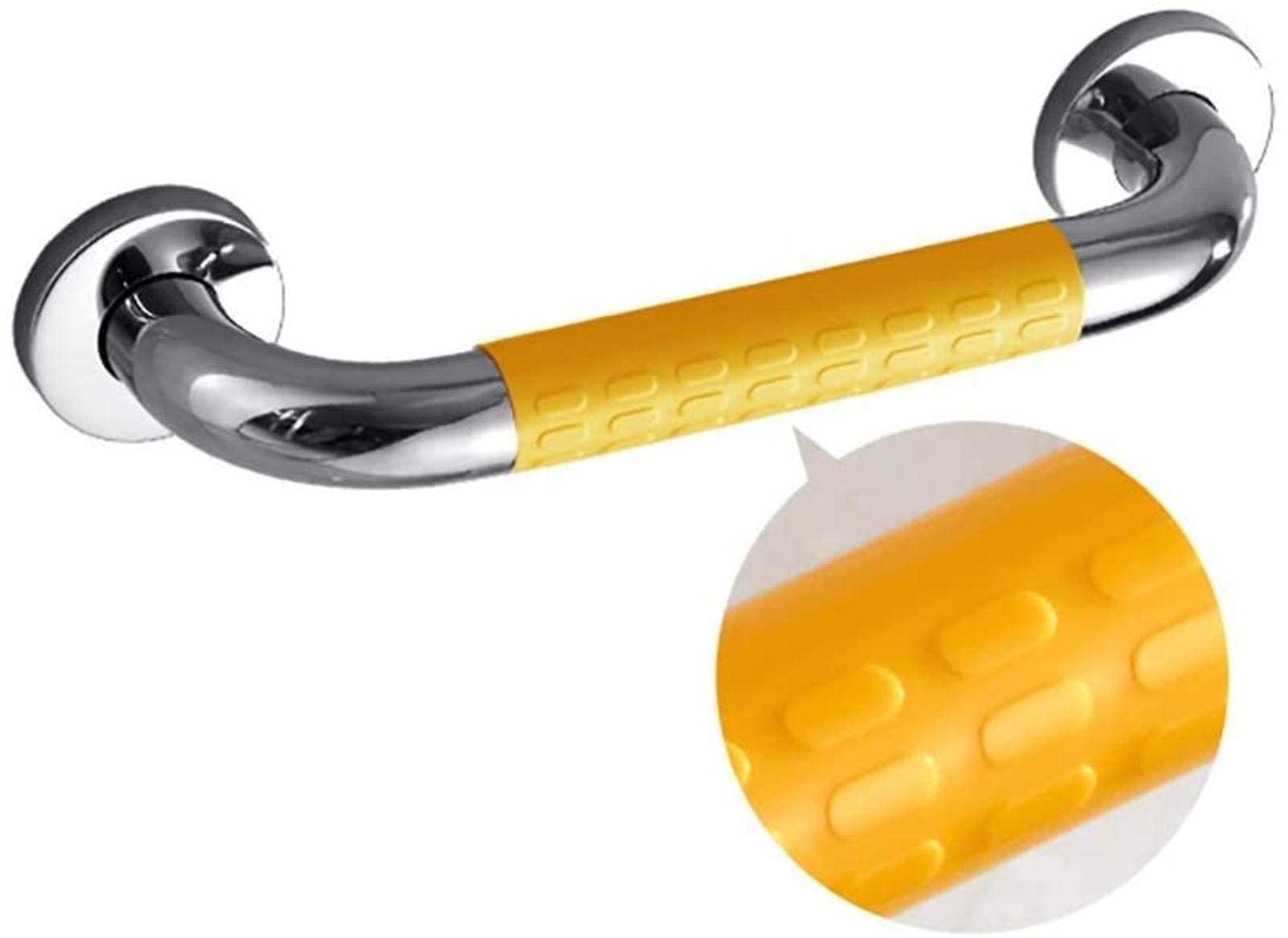 Fkxsxaz Women's Yellow Grab Bars Bar, Rails,Elderly Pregnant With Disabilities, Safety Non-Slip Barrier-Free Bathroom Handrail, Bathtub, Toilet, Kitchen Accessories,Wh,-38Cm