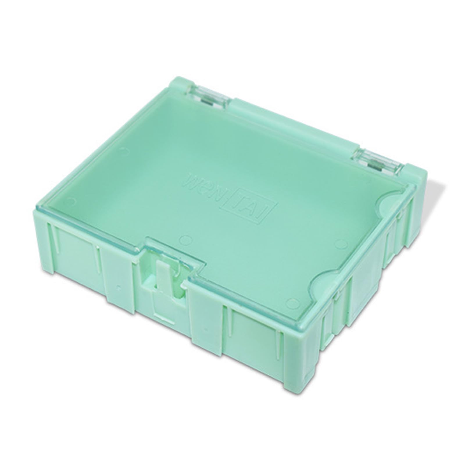 FROMCEO Stackable Compartment Box Electronic Components Box Ideal for Storing Rings Resistors Nut Bolts and Storage Container