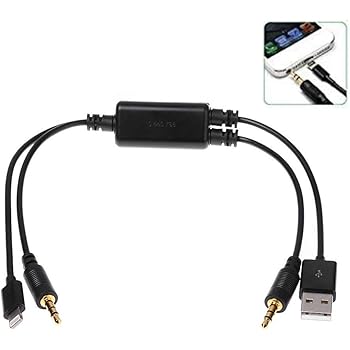 Amazon Com Car Aux Charging Cable Usb 3 5mm Jack Audio Adapter Compatible With Ix 8 7 6 Plus Samsung Galaxy S7 Android Devices For Bmw Mini Cooper Kia Hyundai Home Audio Theater
