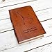 Soothi Zodiac Handmade Antique Leather Journal, Vintage Refillable Writing Diary, Rustic Travel Notebook, Unlined Sketchbook, Personalized Astrology Gift for Men & Women – Cancer, 7''x5''