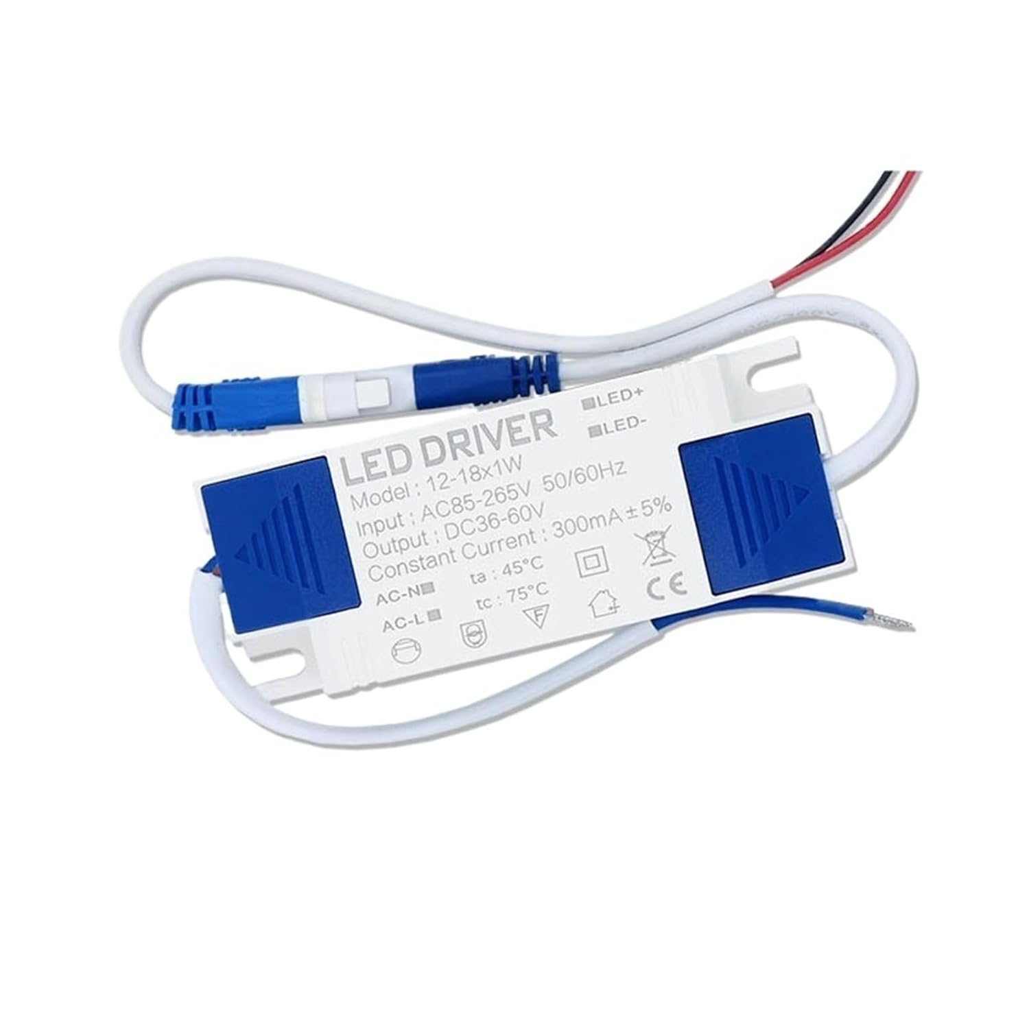 LED Driver Power Constant Current 1-3W 4-7W 8-12W 12-18W 18-25W 25-36W Lighting Transformer(8-12W DC24-42V)
