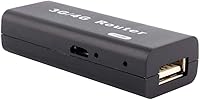 Vista 4 de Router inalámbrico, router de red mini portátil 3G/4G WirelessN USB WiFi Hotspot router AP 150Mbps WLAN LAN RJ45