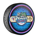 2026 Winter Classic Dueling Souvenir Official NHL Puck - Miami - New York Rangers vs. Florida Panthers
