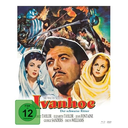 Ivanhoe - Der schwarze Ritter (Digipack, Blu-ray+DVD)