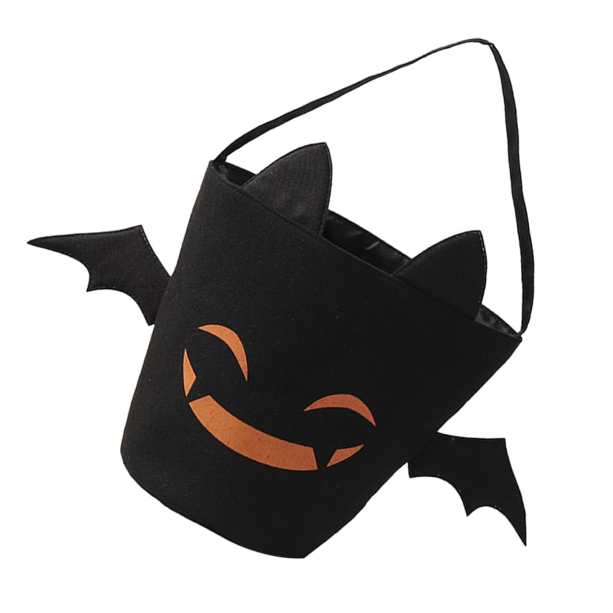 HANABASS Foldable Halloween Goody Bags Canvas Candy Holder Basket Trick-or-treat Bucket Storage Bags