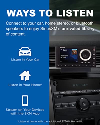 Siriusxm 021356 Sxpl1V1 Onyx Plus Satellite Radio With Vehicle Kit – Easy To Install, Enjoy Siriusxm On Your Existing Car Stereo thumb #5