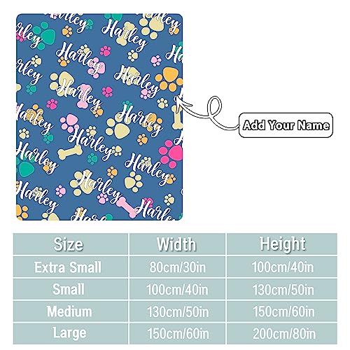 Personalized-Dog-Blanket-for-Large-Small-Medium-Dog-Custom-Your-Pet-Name-Custom-Dog-Blanket-with-Paw-Bone-Prints-Puppy-Essentials-Pubby-Blanket-Dog-Blanket-for-Bed-Kennel - Cucciolini Doodles Personalized-Dog-Blanket-for-Large-Small-Medium-Dog-Custom-Your-Pet-Name-Custom-Dog-Blanket-with-Paw-Bone-Prints-Puppy-Essentials-Pubby-Blanket-Dog-Blanket-for-Bed-Kennel
