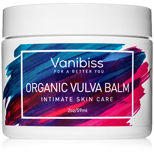 Organic Vulva Balm Cream, Vaginal Moisturizer, Menopause Support, Intimate Skin Care by Vanibiss