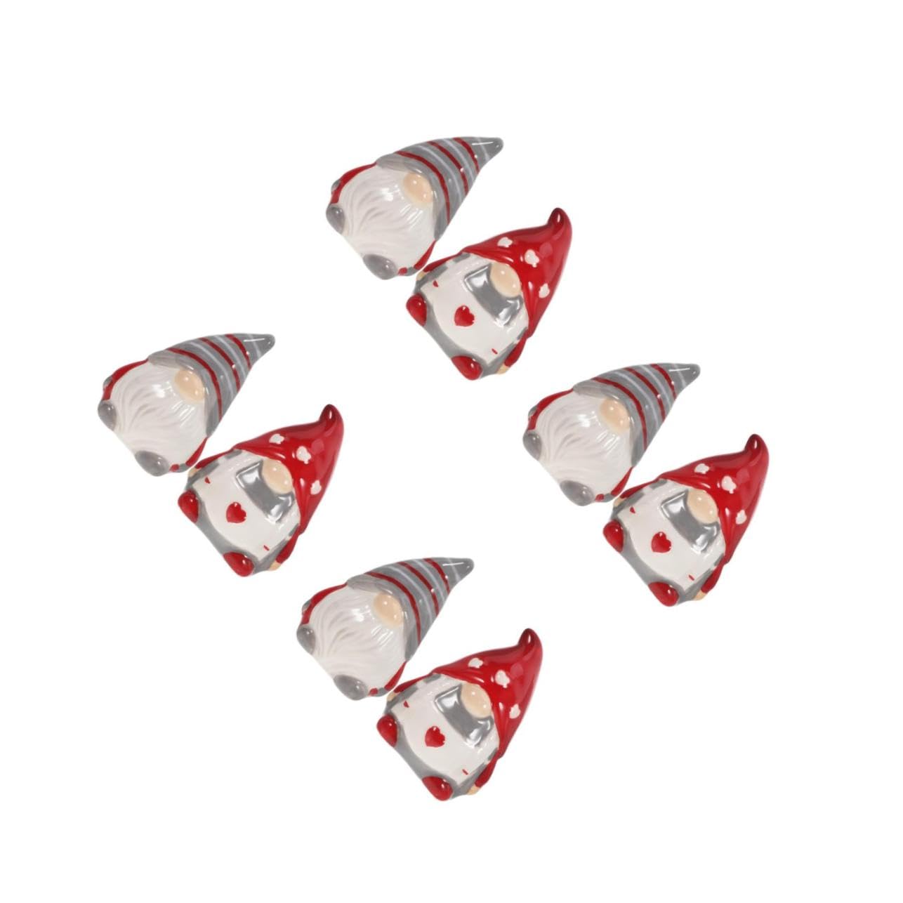 Pots à épices gnome en céramique pour égayer vos tables de camping et repas en famille