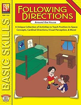 Board book Following Directions Around The House Book