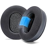 WC Freeze Kraken V3 Pro - Almofadas de gel de resfriamento para Razer Kraken V3 e V3 Pro da Wicked Cushions - Conforto, durabilidade, espessura para sessões de jogos épicas | Preto